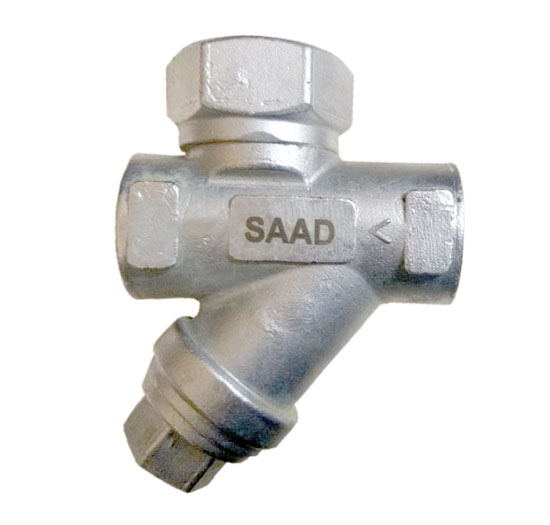 Thermodynamic Steam Trap With Inbuilt Strainer Screwed End 